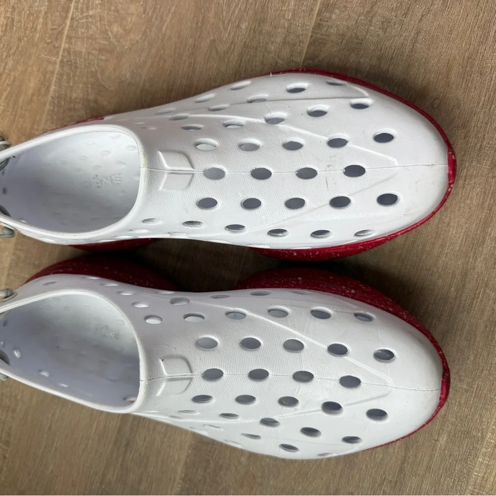 Alabama Crimson and white Slip-On Shoes Kane - Picture 3 of 6